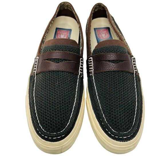 Cole Haan Leather Weave Slip On Loafer Casual Shoe Boat - 9 - Picture 1 of 8